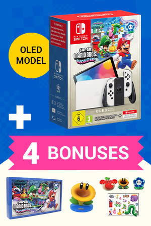 £309.99 | Nintendo Switch – OLED Model + Super Mario Bros. Wonder bundle