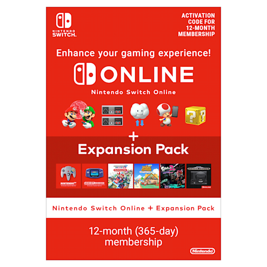 Nintendo Switch Online + Expansion Pack Membership My Nintendo Store