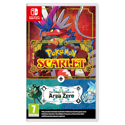 Pokémon Scarlet + The Hidden Treasure of Area Zero