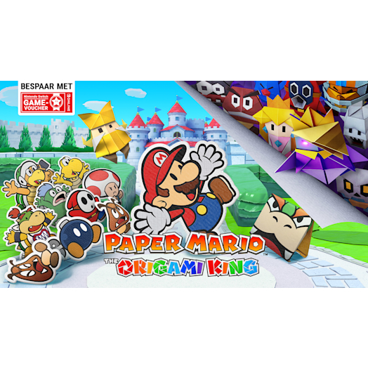 Nintendo switch paper mario the shop origami king