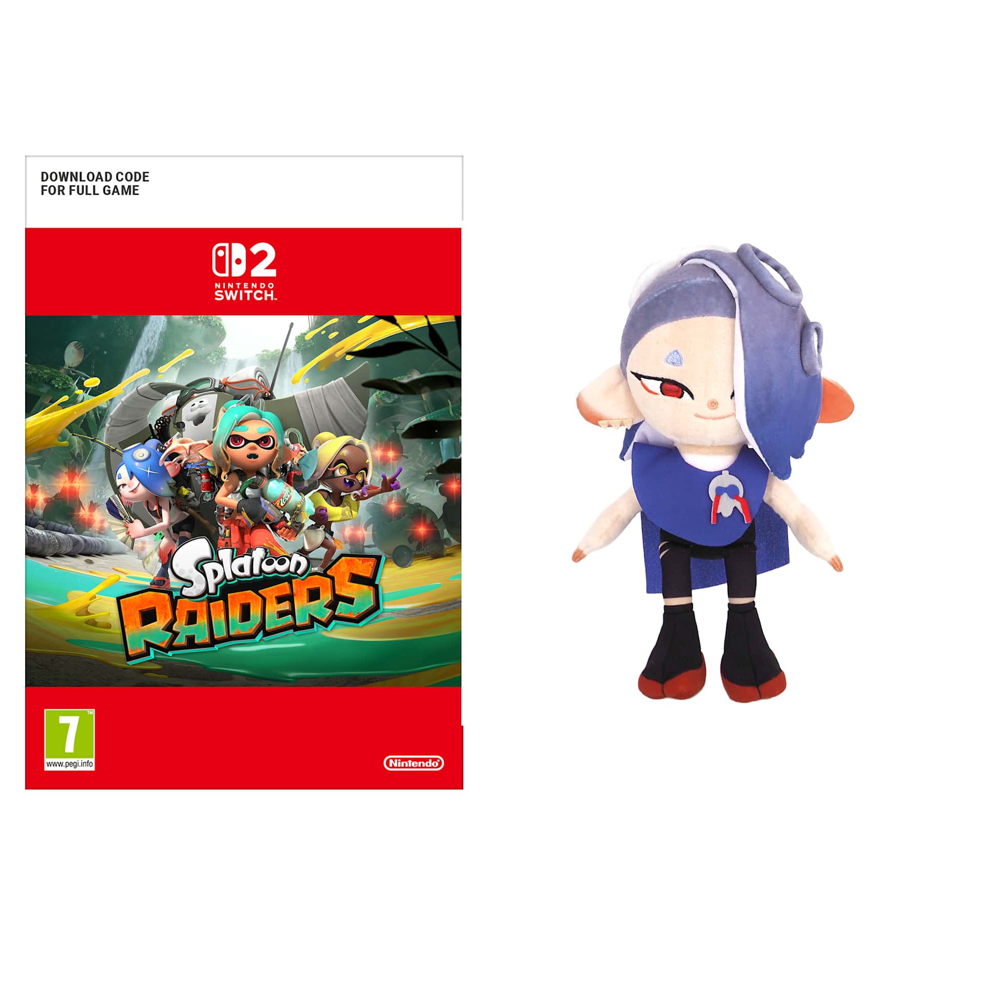 Splatoon Raiders + Shiver Soft Toy – Splatoon - Nintendo Store