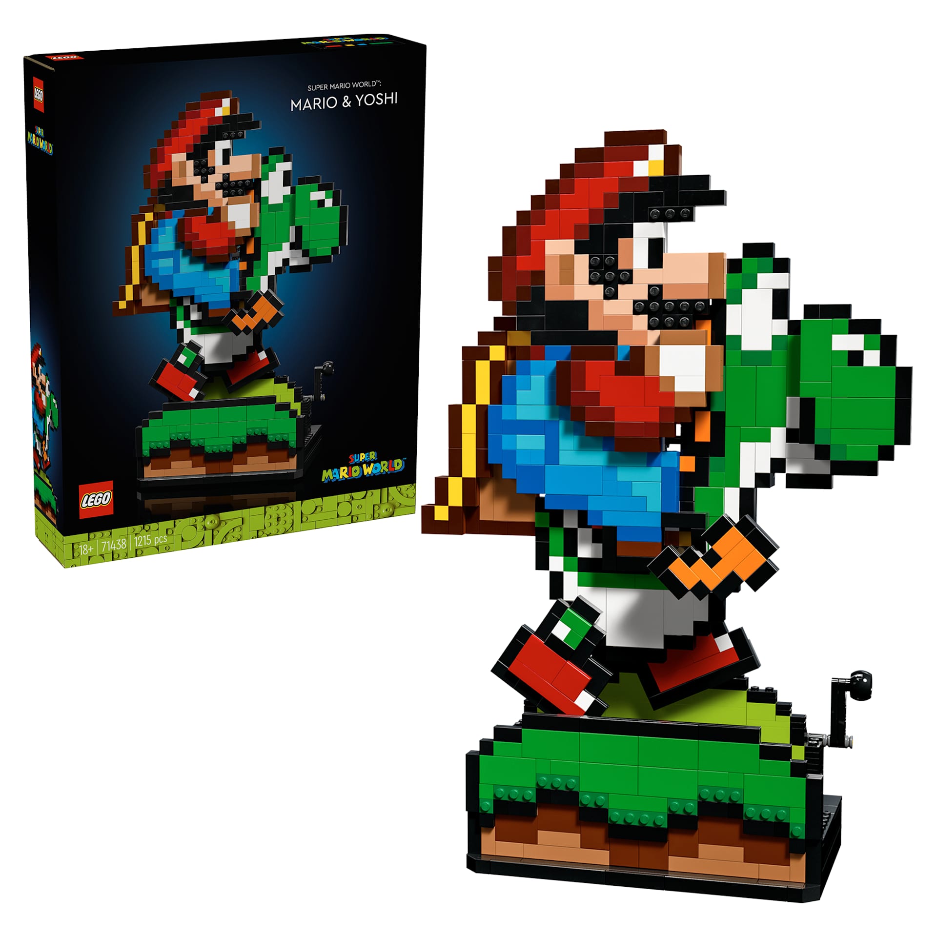LEGO® Super Mario World: Mario e Yoshi (71438) My Nintendo Store