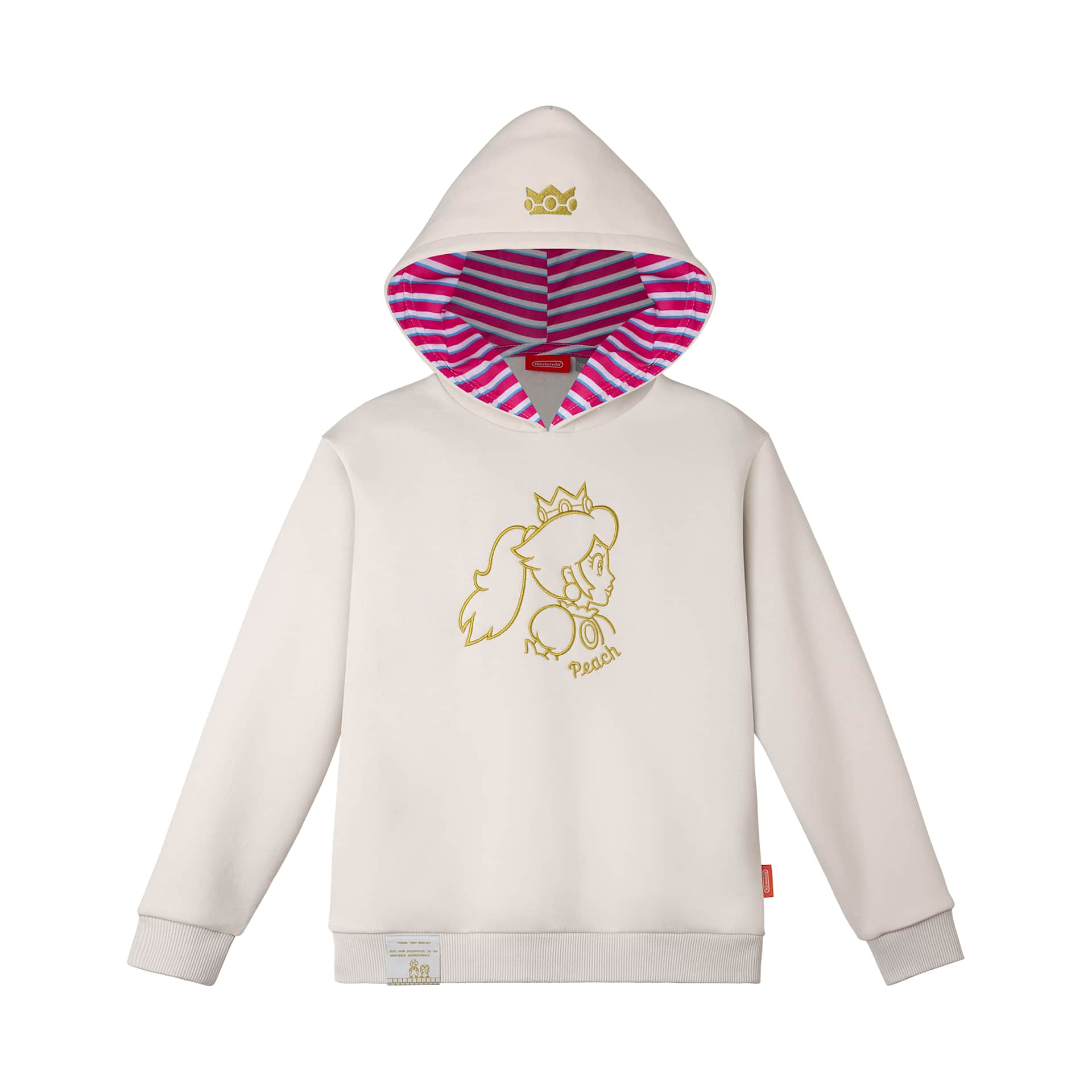 Felpa Con Cappuccio E Logo Mini Batwing Bambino - Beige | 's® IT