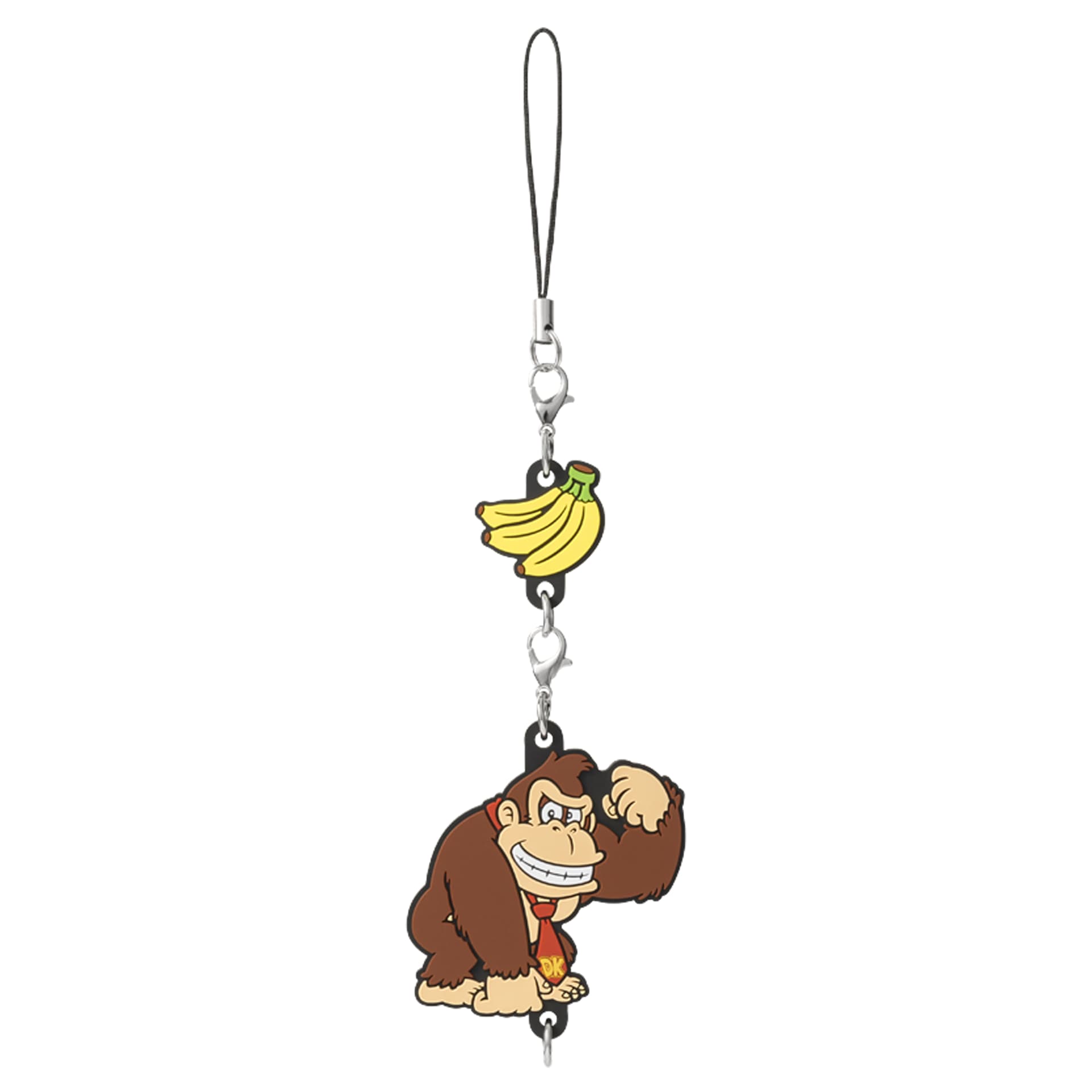 Nintendo Donkey Kong Keychain ドンキーコング Donkey Kong 3D Super Mario Figure Keychain with Carrying