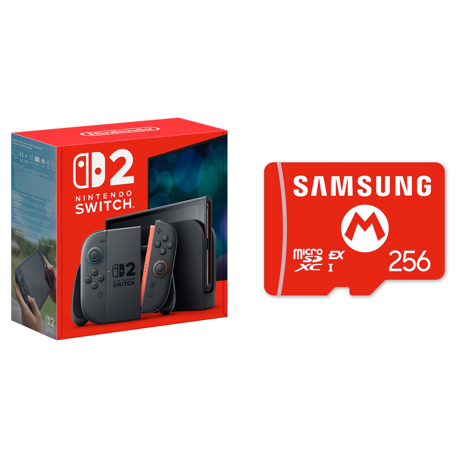 Nintendo Switch 2 + Samsung microSD Express-kaart 256 GB voor de