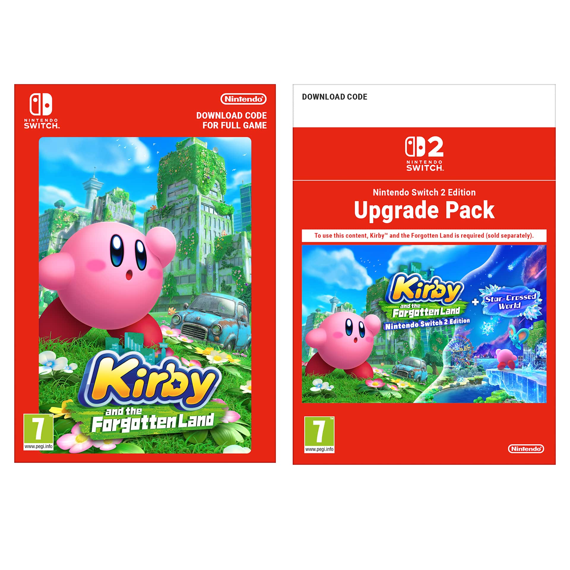 Kirby and the Forgotten Land – Nintendo Switch 2 Edition + Star