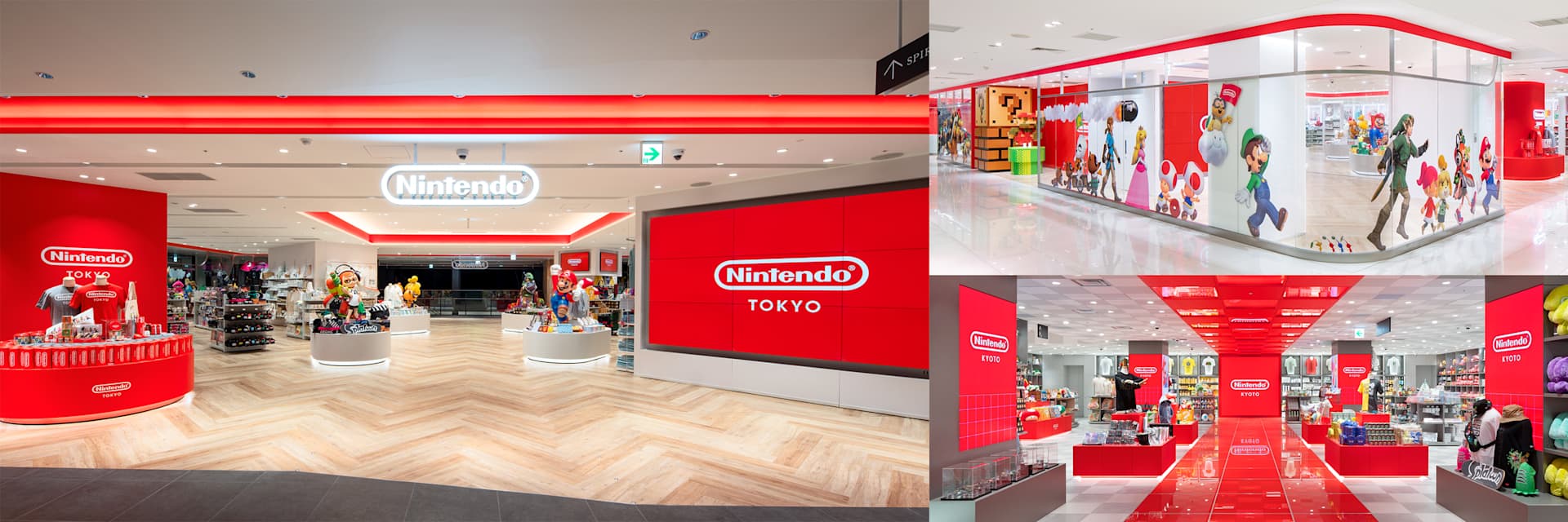 Nintendo TOKYO/OSAKA/KYOTO in Japan