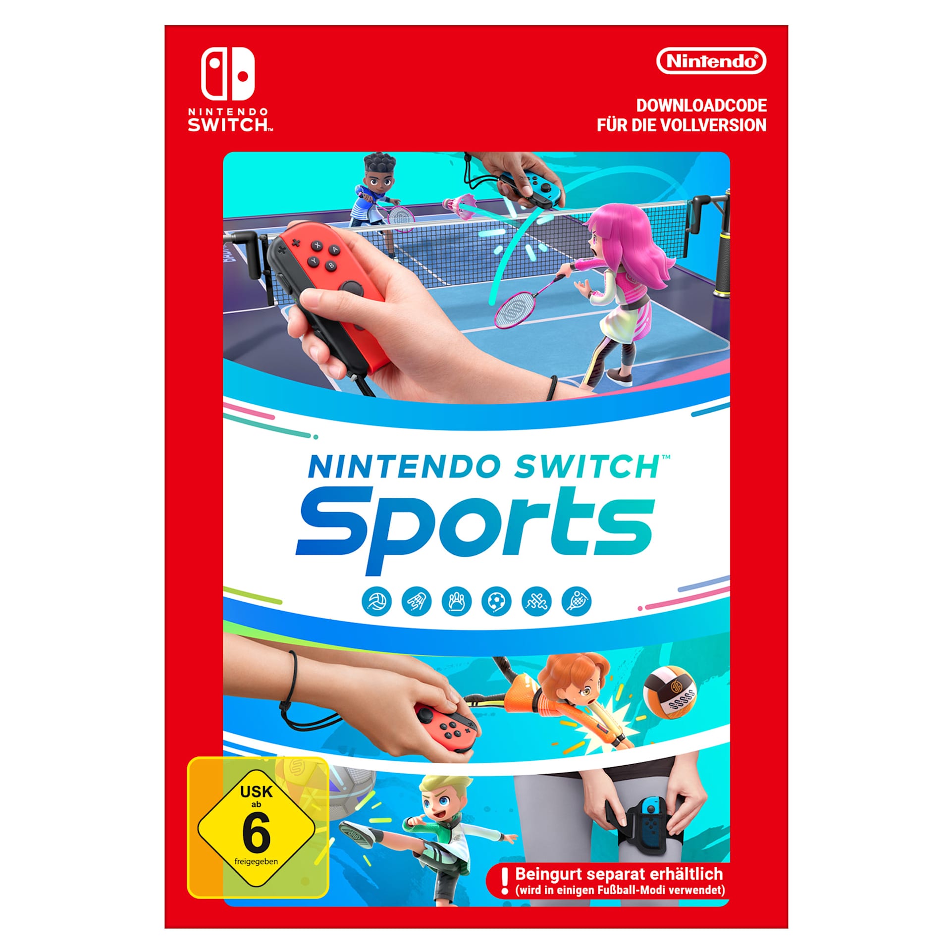 Nintendo Switch Sports セット ネオンカラー Nintendo Switch-Konsole (neon-blau/neon-rot) – Nintendo