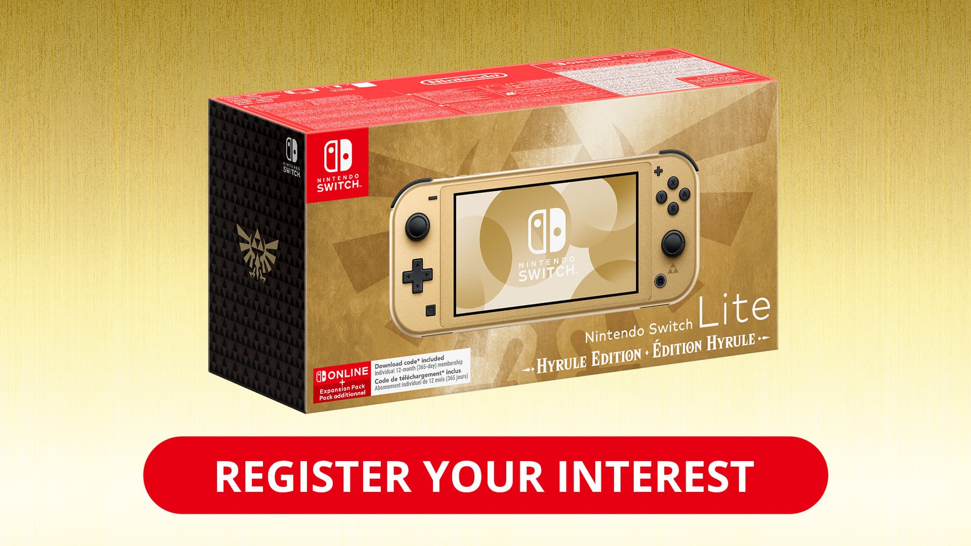 Nintendo Switch Lite Hyrule Edition | My Nintendo Store