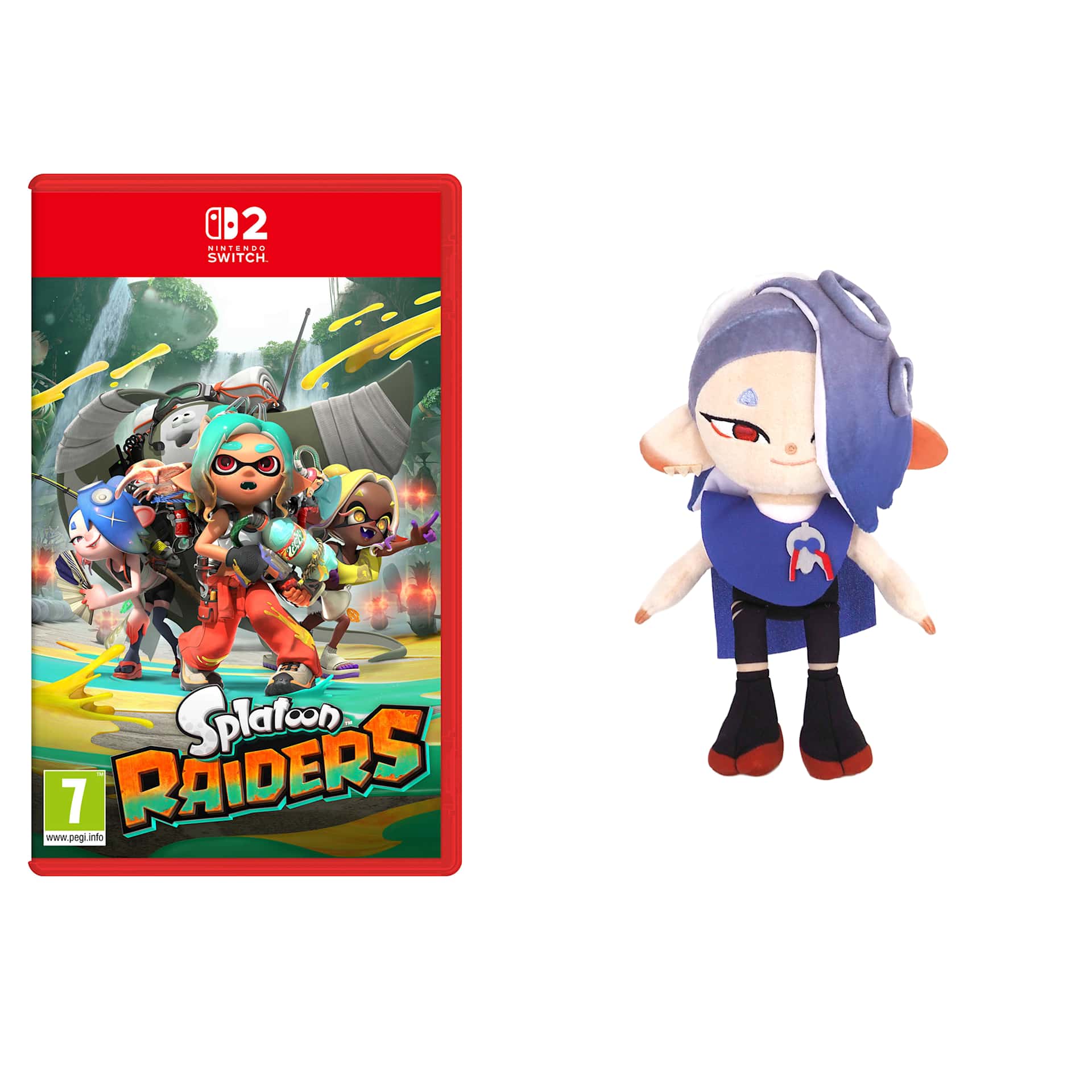 Splatoon Raiders + Shiver Soft Toy – Splatoon - Nintendo Store