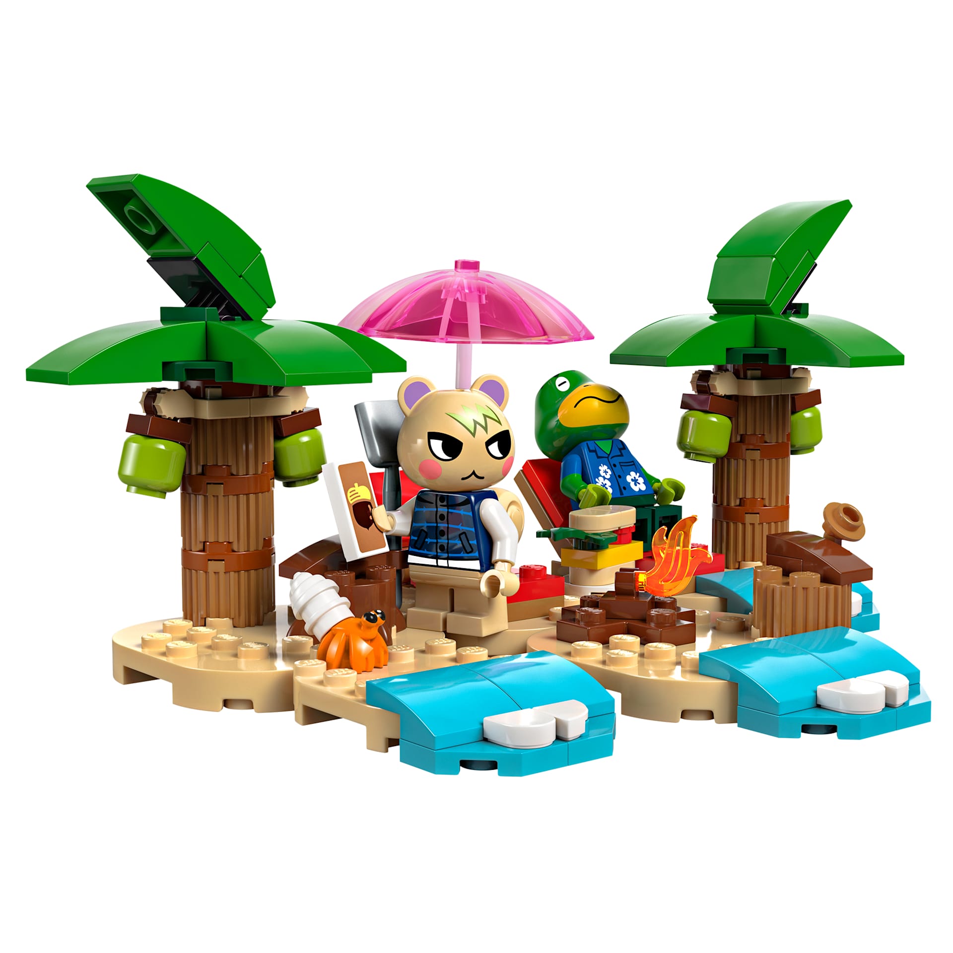 LEGO Animal Crossing Kapp'n Minifigure Turtle Minifig 77048 ani005 main image 0
