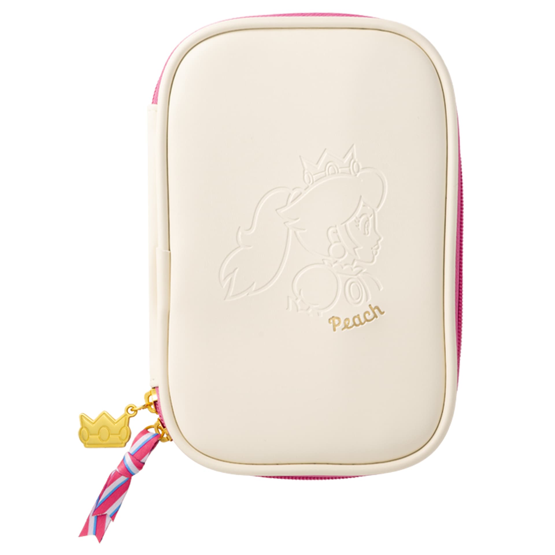 Custodia Porta Gioco Nintendo 3DS - Super Mario Peach, Rosa, Per DS/DSi/3DS