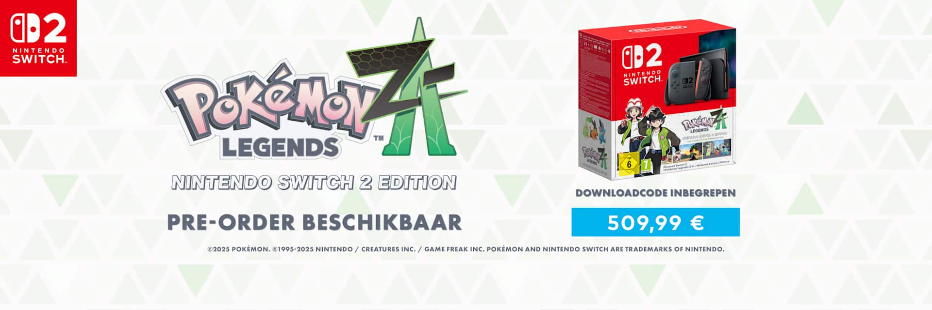 Nintendo Switch 2 + Pokémon Legends: Z-A – Nintendo Switch 2 Edition