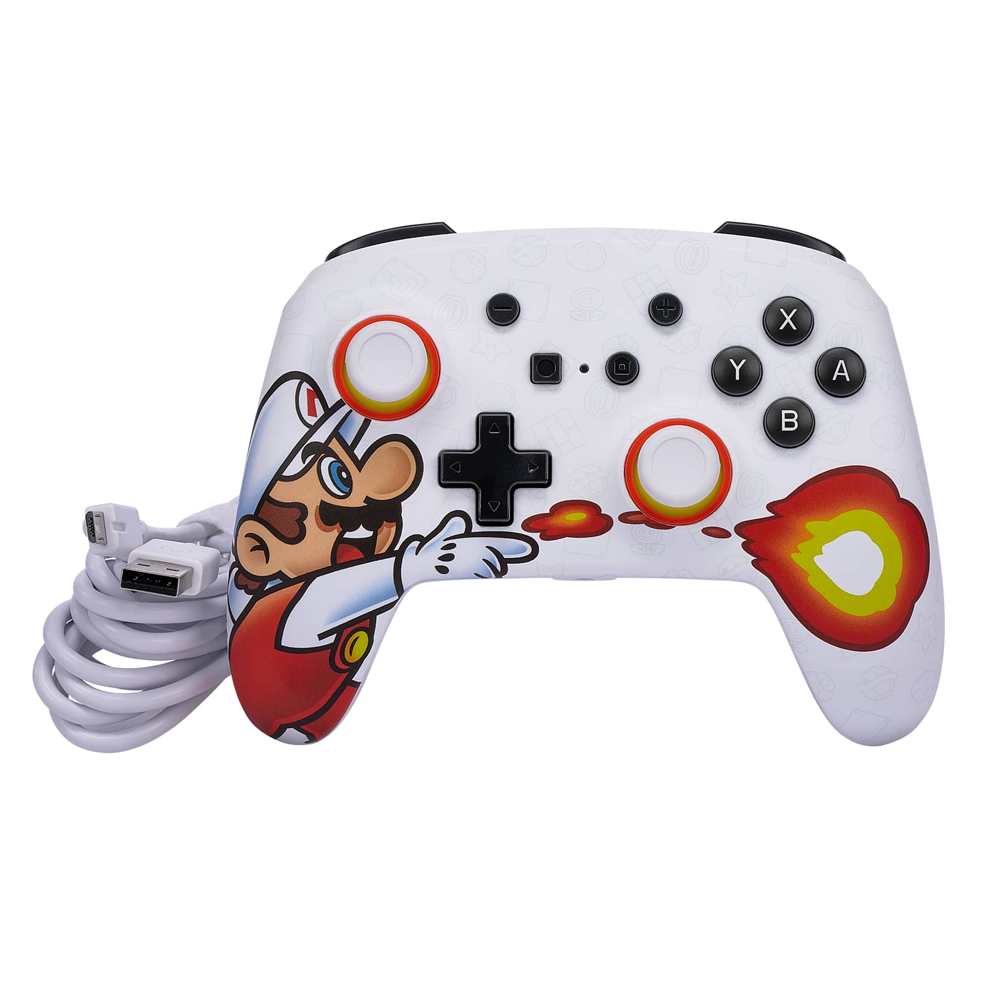 Nintendo Switch Wired Controller - Fire Mario - My Nintendo