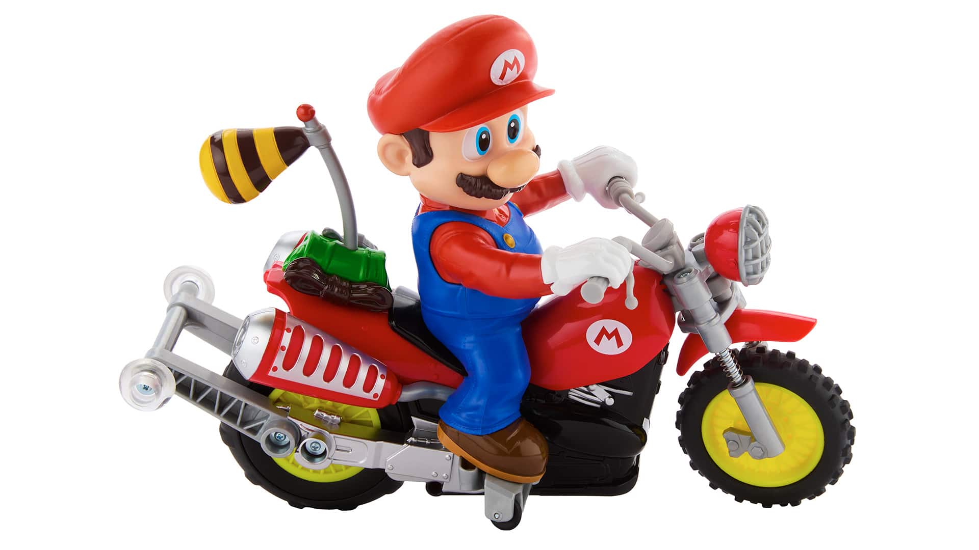 The Super Mario Galaxy Movie – Hot Wheels Mario Wheelie Motocross RC ...