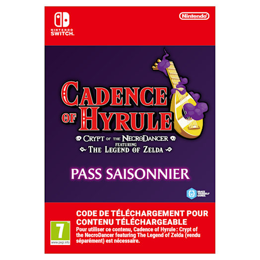 CADENCE OF HYRULE CRYPT OF THE NECRODANCER NINTENDO SWITCH NEUF SOUS