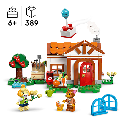 LEGO Animal Crossing Isabelle's House Visit (77049) My Nintendo Store
