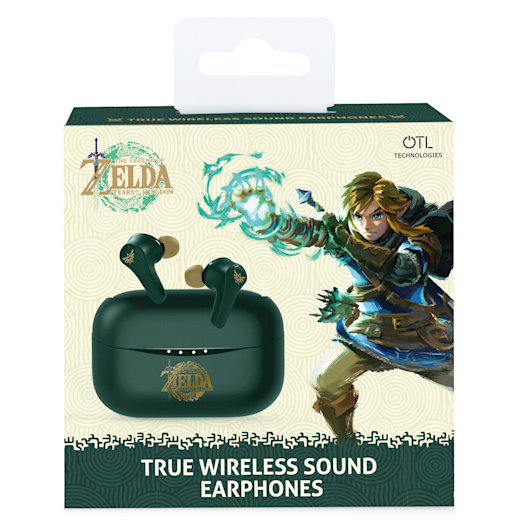 True Wireless Sound Earphones – The Legend of Zelda: Tears of the Kingdom (Green)