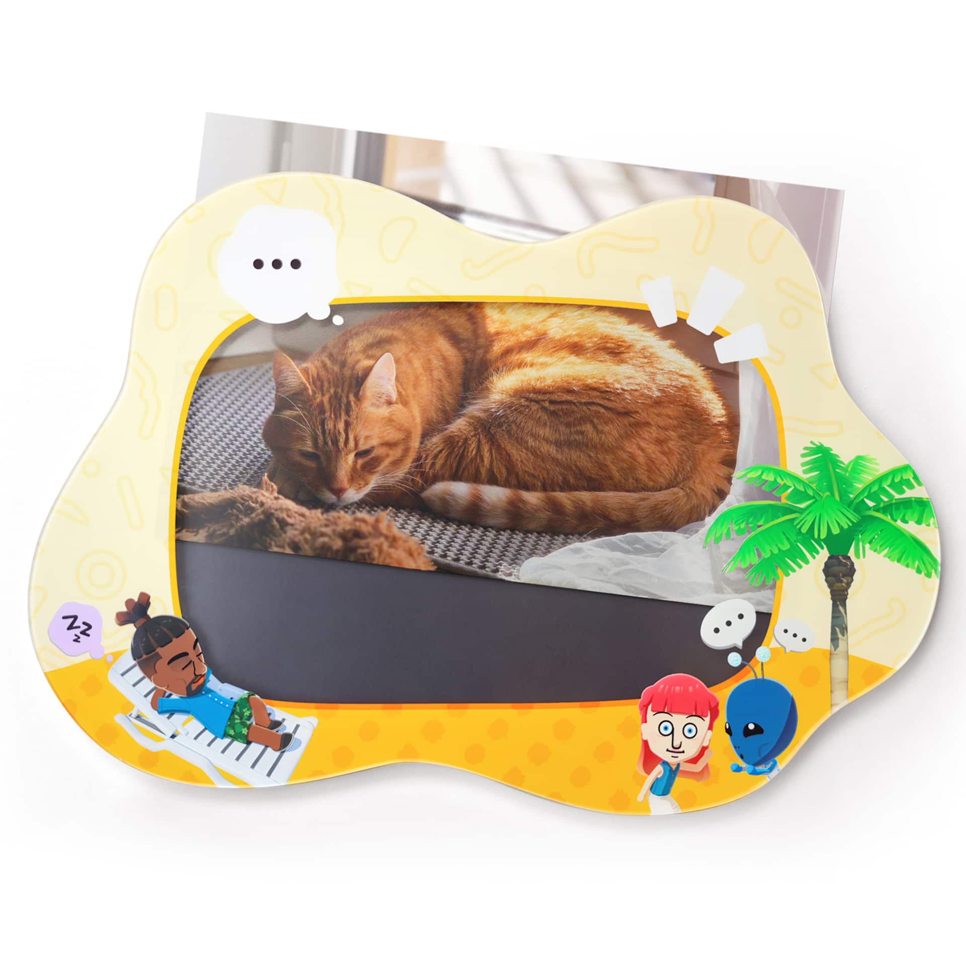 Marco de fotos magnético de Tomodachi Life: Una vida de ensueño