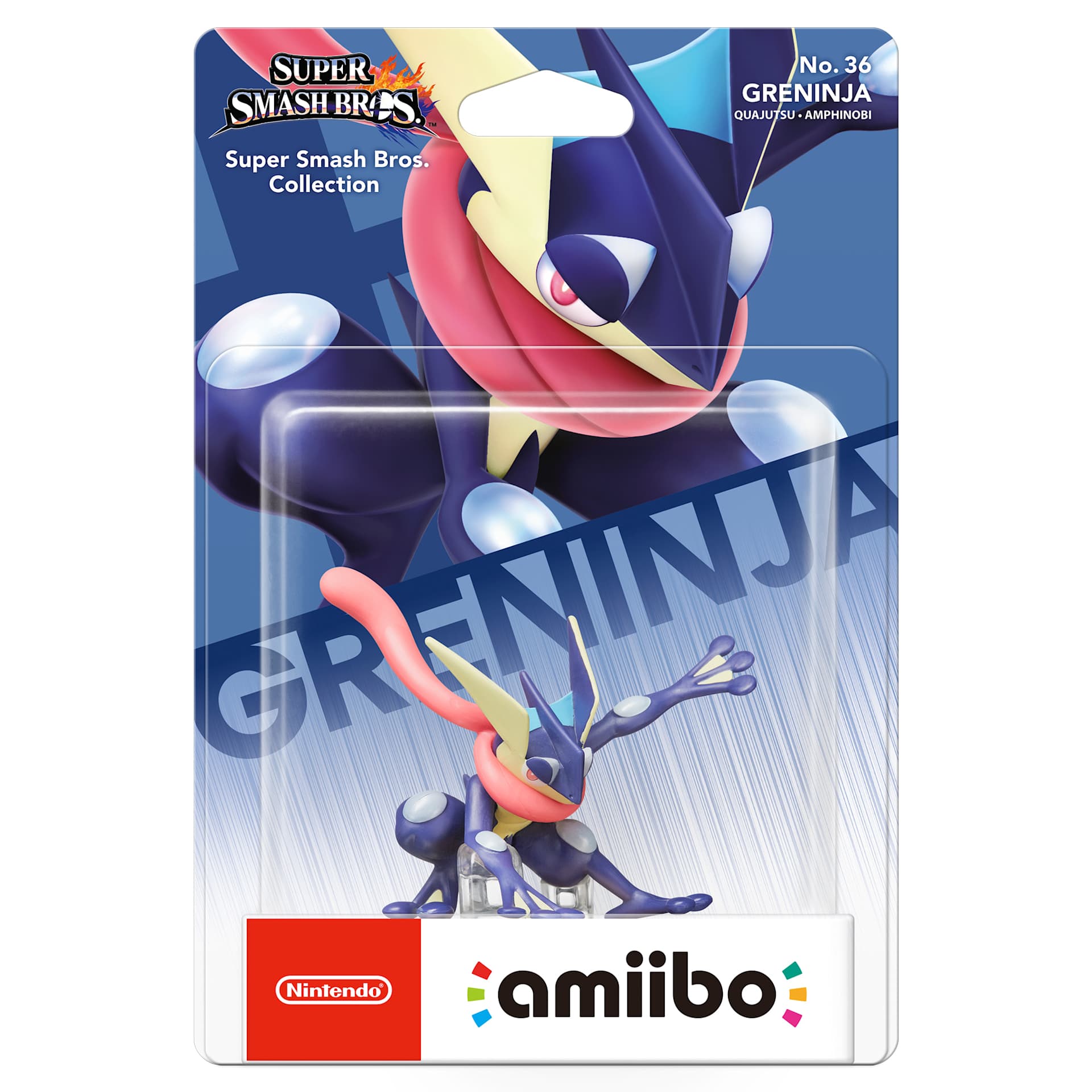 Greninja No.36 amiibo (Super Smash Bros. Collection) - My