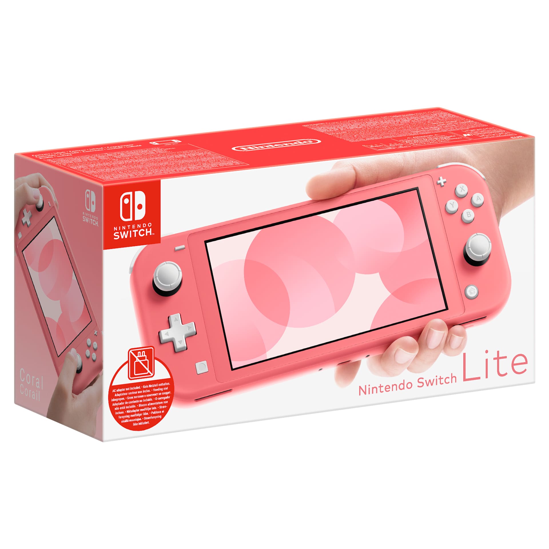 Nintendo Switch Lite コーラル 2022年 Nintendo Switch Lite (koraal) – Zonder voeding - My Nintendo Store