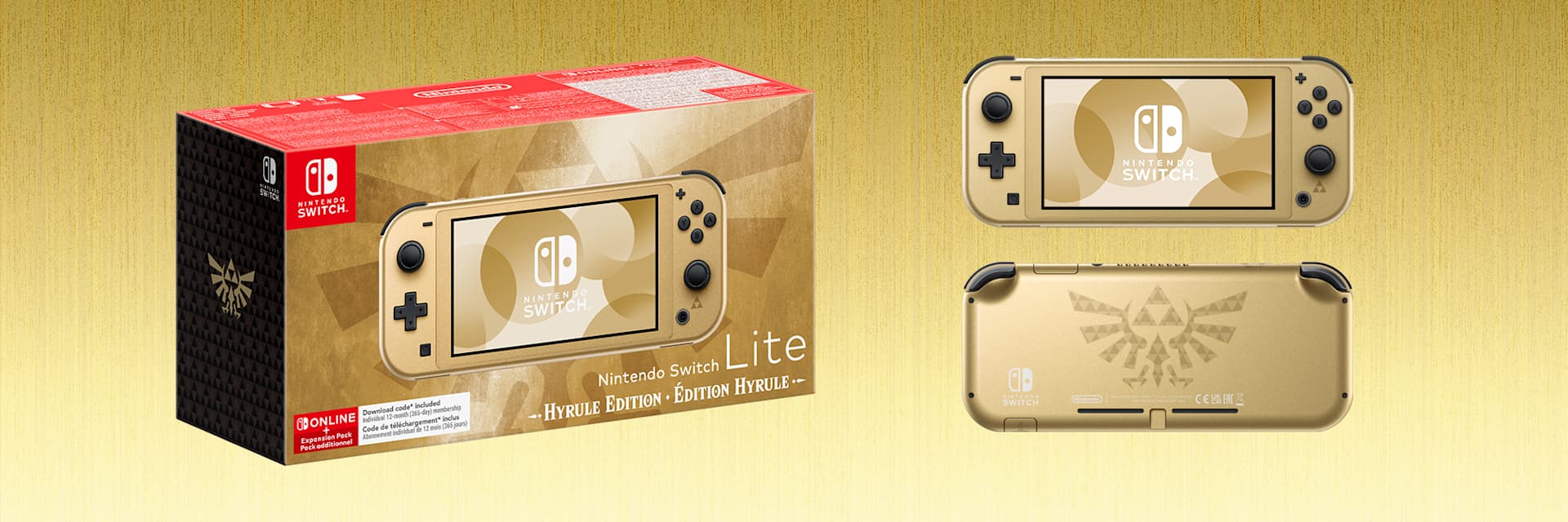 Nintendo Switch Lite Hyrule Edition