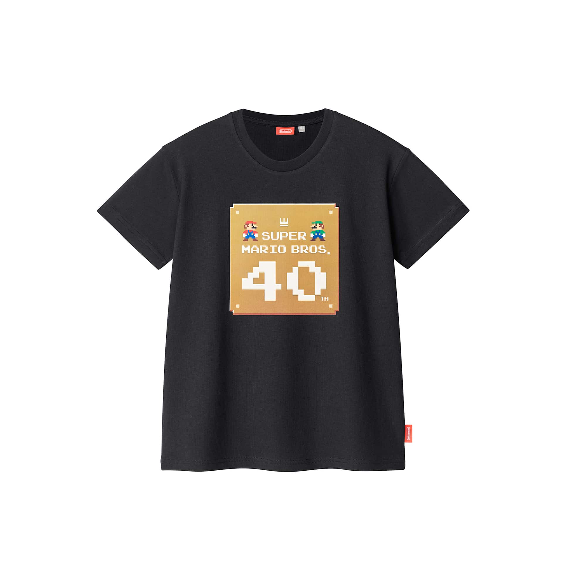 Super Mario bros.40th Tシャツ【未開封】 Super Mario Bros. 40th T-Shirt (Black) - Nintendo Store