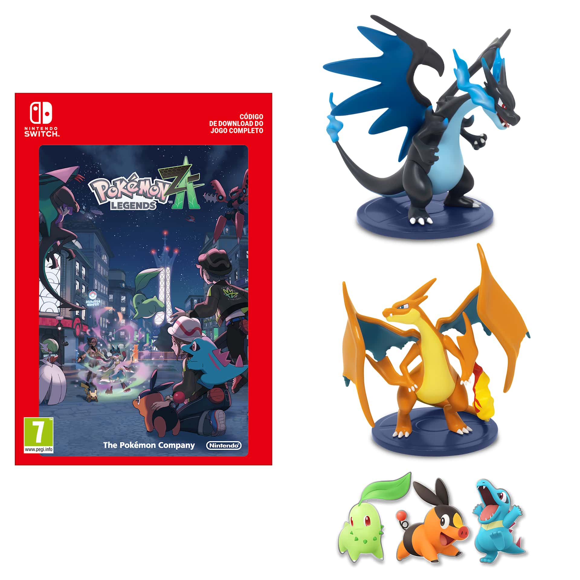 Conjunto Megaevolução Pokémon Legends: Z-A - Nintendo Store