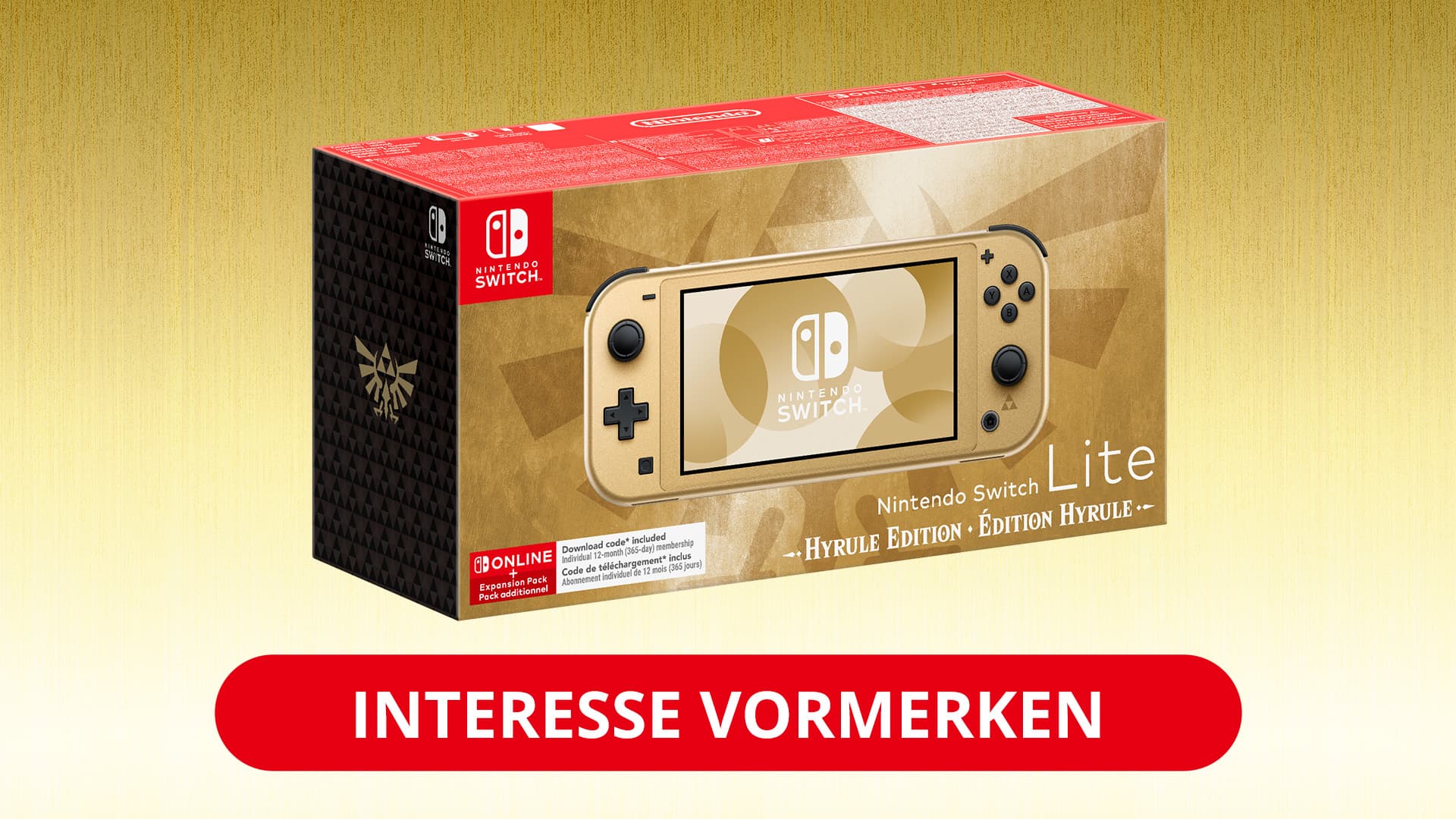 Nintendo Switch Lite HyruleEdition My Nintendo Store