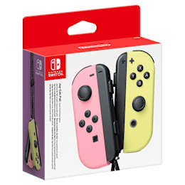 Set met Joy-Con (L) Pastelroze en Joy-Con (R) Pastelgeel voor