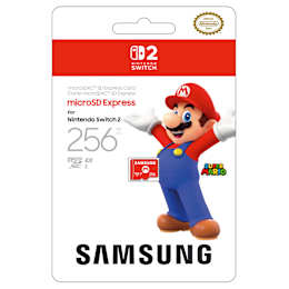 Samsung microSD Express Card 256GB for Nintendo Switch 2 - My