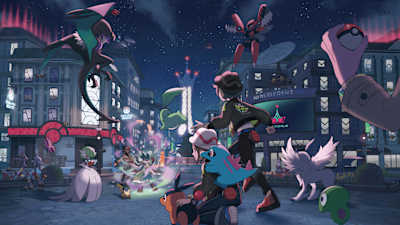 A luminous metropolis