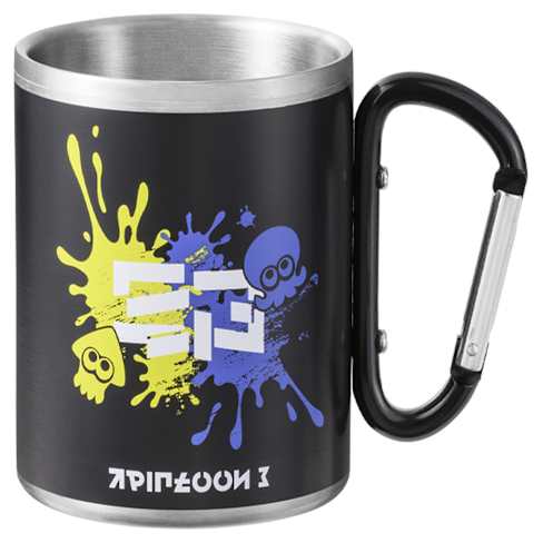 Taza de Splatoon 3 con asa de tipo mosquetón