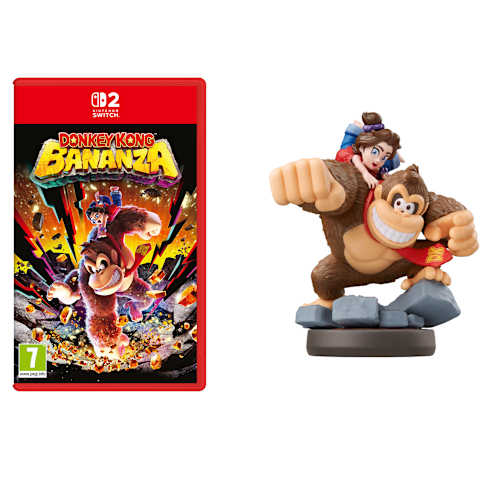 Donkey Kong Bananza + amiibo de Donkey Kong & Pauline (Donkey Kong Bananza Collection)