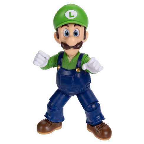 Serie de figuritas (13 cm) de Super Mario Galaxy La Película – Luigi con Destello azul