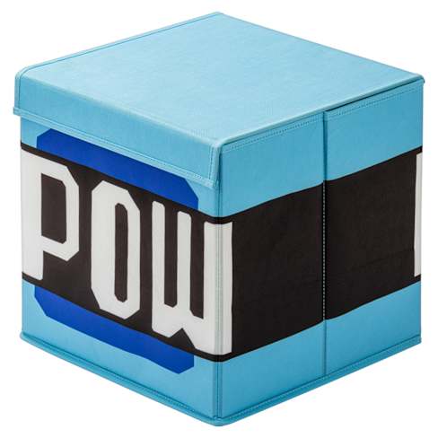 Caja de bloque POW de Super Mario