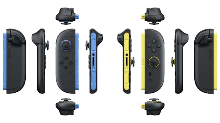Joy-Con 2 Pair Blue/Light Yellow - Nintendo Store