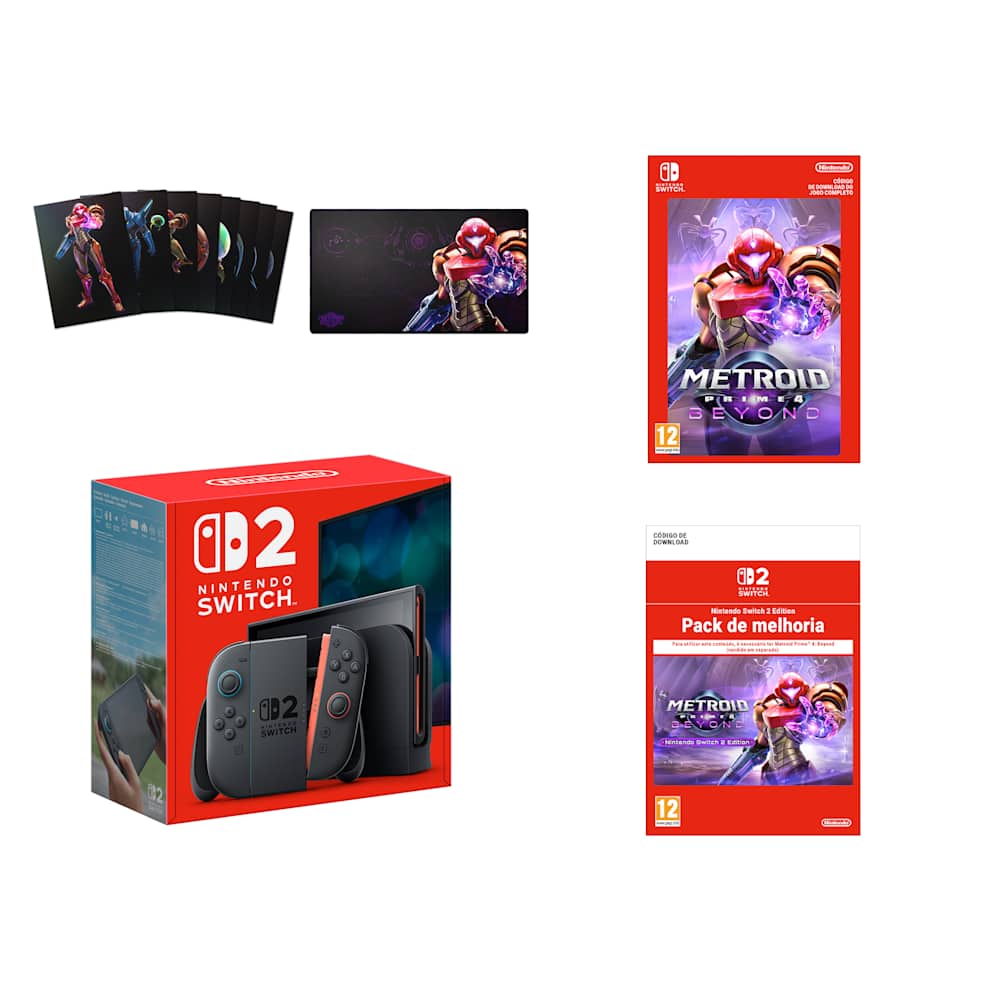 Nintendo Switch 2 + Conjunto definitivo Metroid Prime 4: Beyond ...