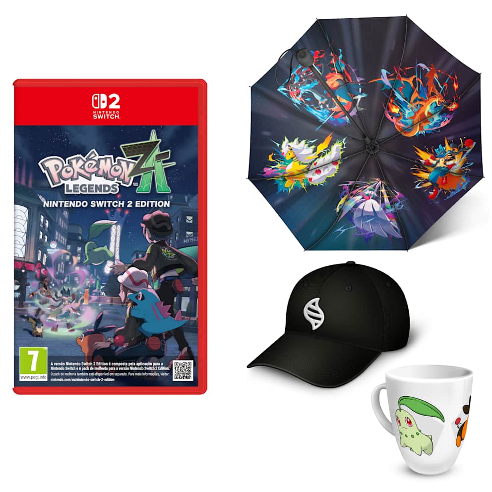 Conjunto Treinador Pokémon Legends: Z-A – Nintendo Switch 2