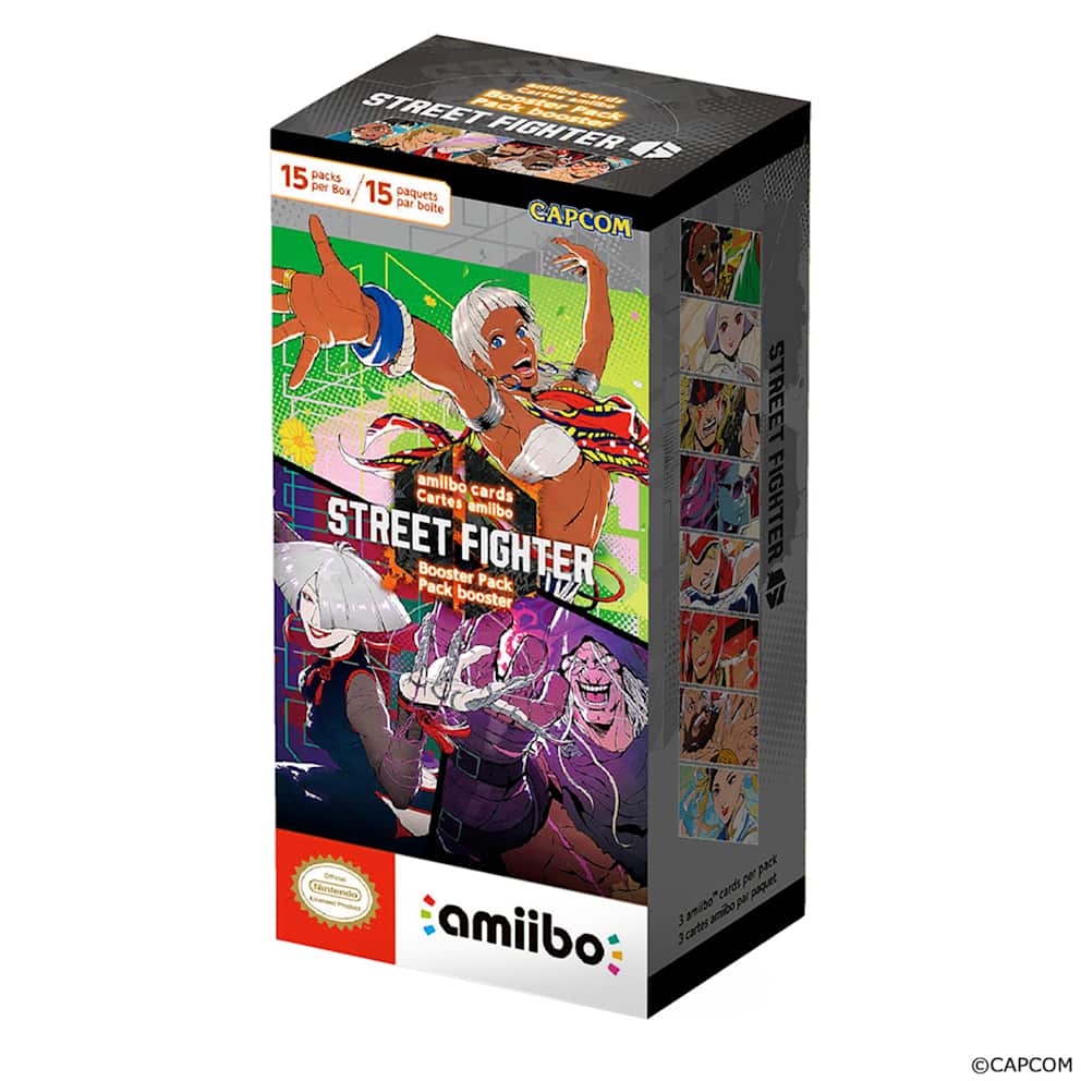ストリートファイター6 amiiboカード　15パック Street Fighter 6 amiibo Card Booster Pack Set - Nintendo Store