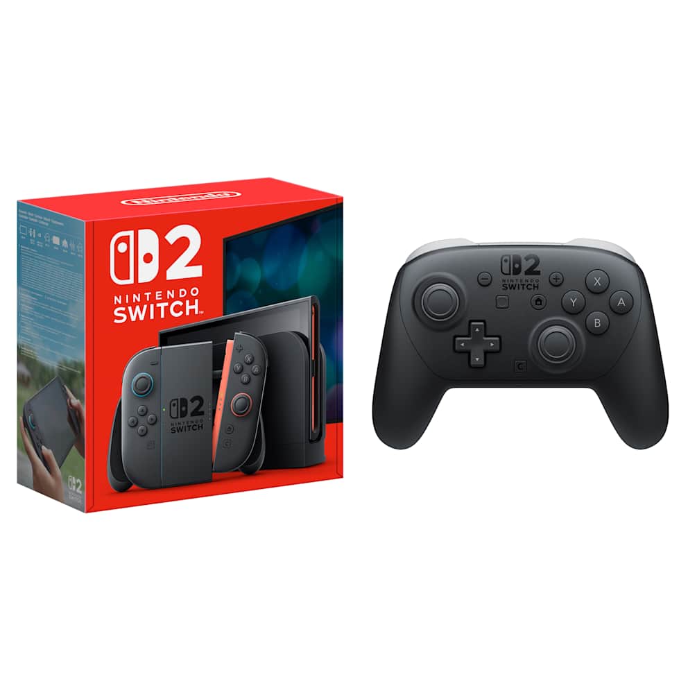 Nintendo Switch 2 + Nintendo Switch 2 Pro Controller (UK AC