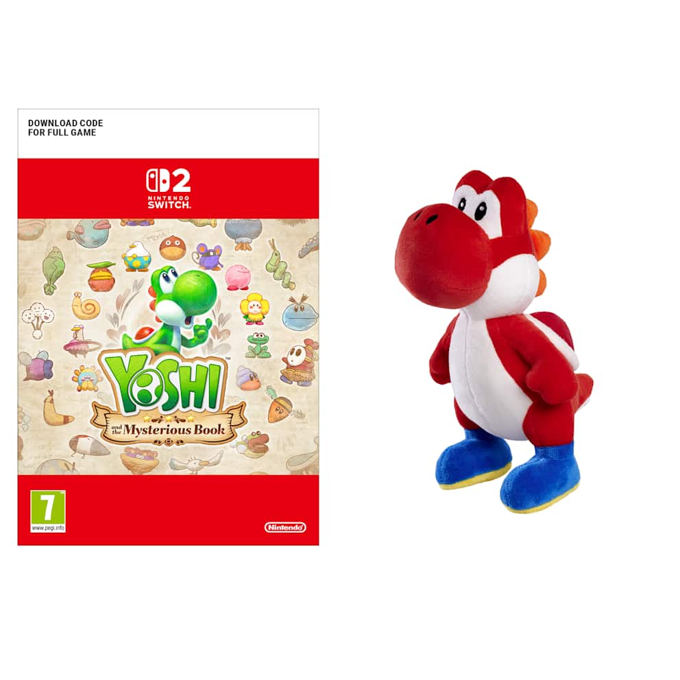 Yoshi and the Mysterious Book + Red Yoshi Soft Toy - Nintendo Store