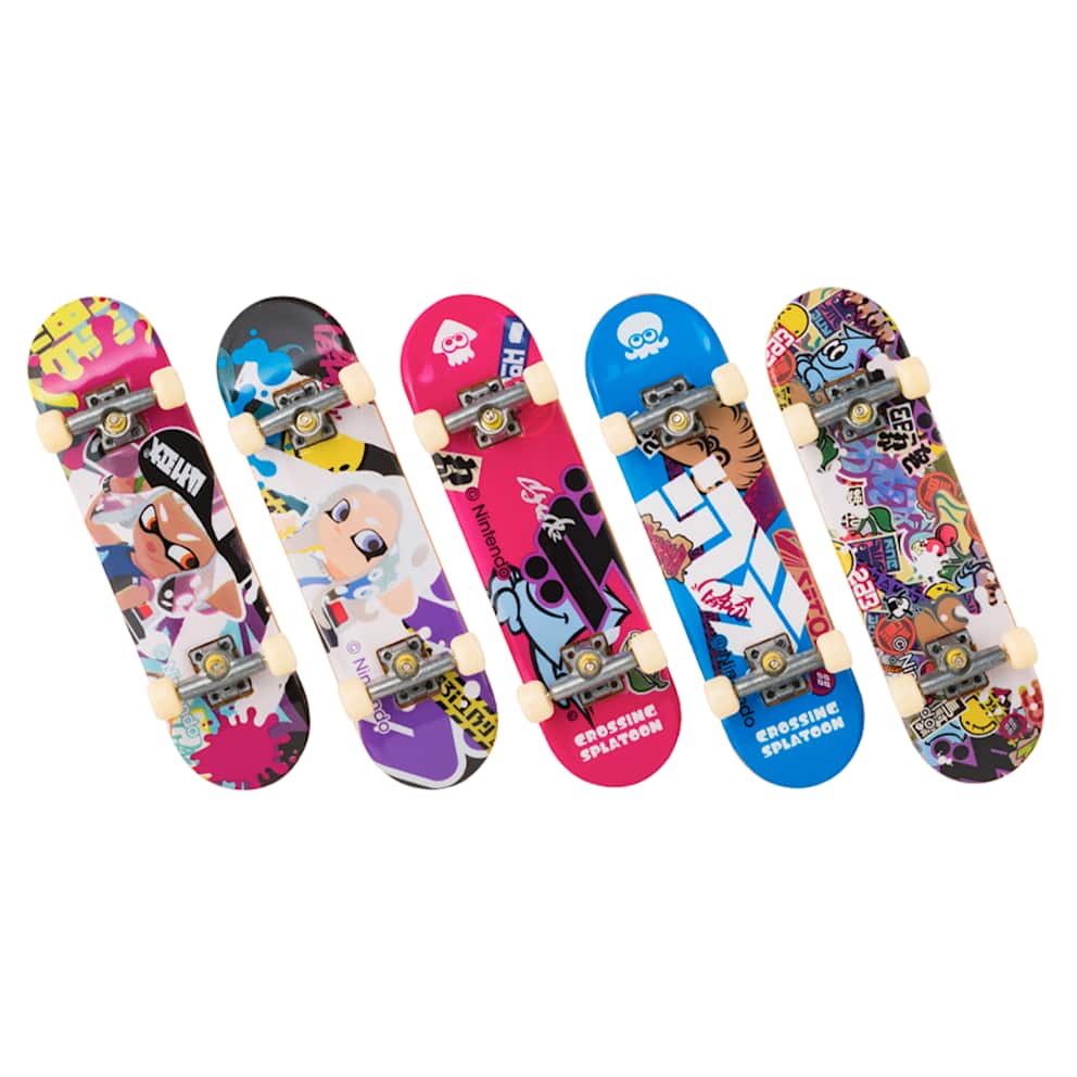 【再値下】フィンガーボードコレクション CROSSING SPLATOON Splatoon Crossing – Fingerboard (one of five designs) - Nintendo Store