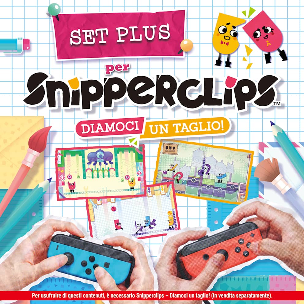 Snipperclips – Diamoci un taglio!: Set Plus - Nintendo Store