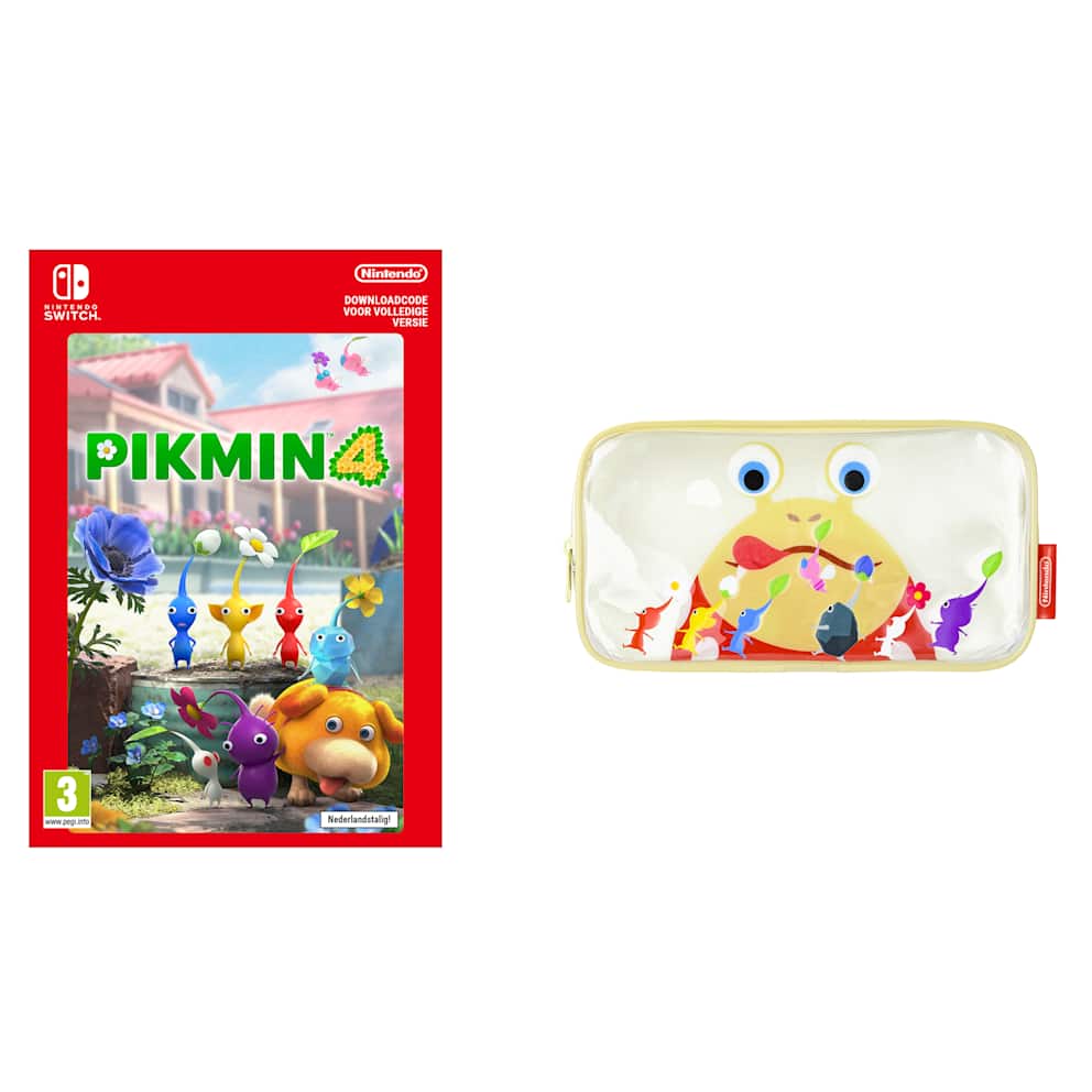 Pikmin 4 + Pikmin - Transparant etui - Nintendo Store