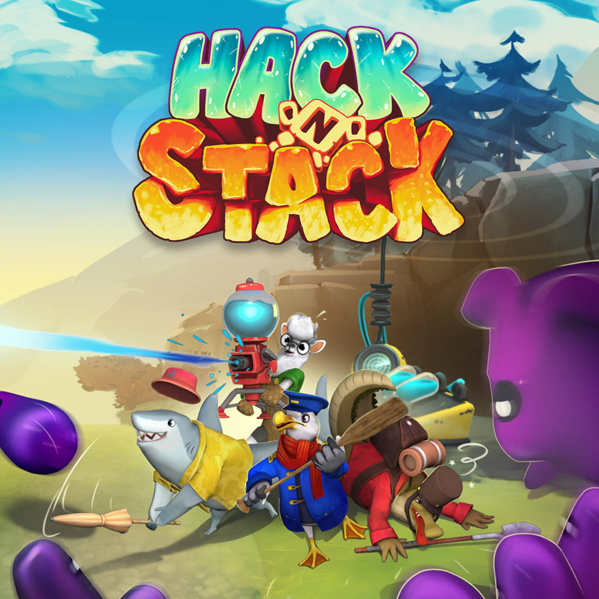 Hack 'n' Stack Nintendo Switch okładka gry