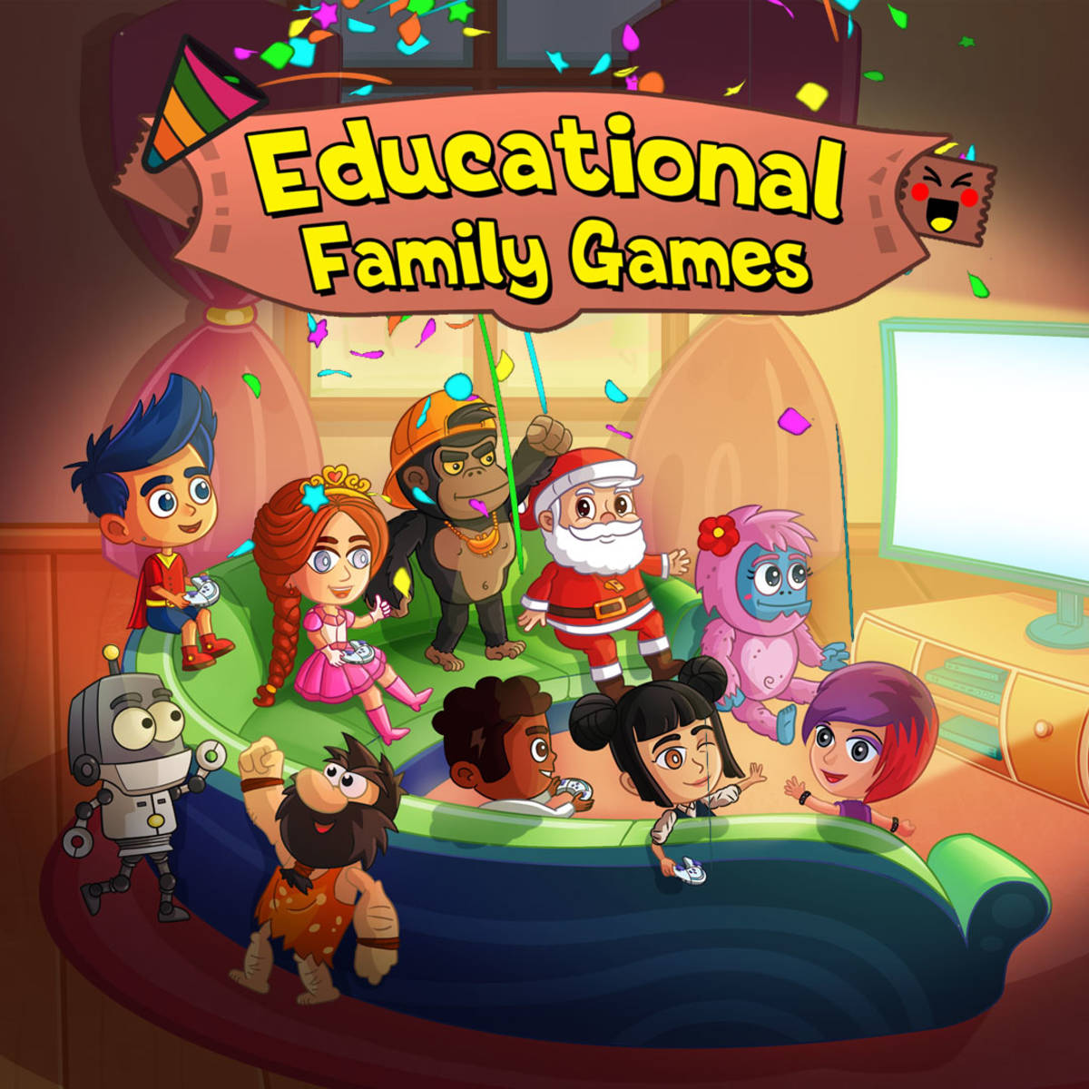 Educational Family Games Nintendo Switch okładka gry
