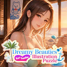 Dreamy Beauties: Heart-Pounding Illustration Puzzle