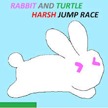 RABBIT AND TURTLE HARSH JUMP RACE