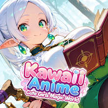 Kawaii Anime: Cute Girls Magic World